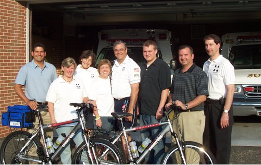 Summit EMS Bike team receives donated bicycles